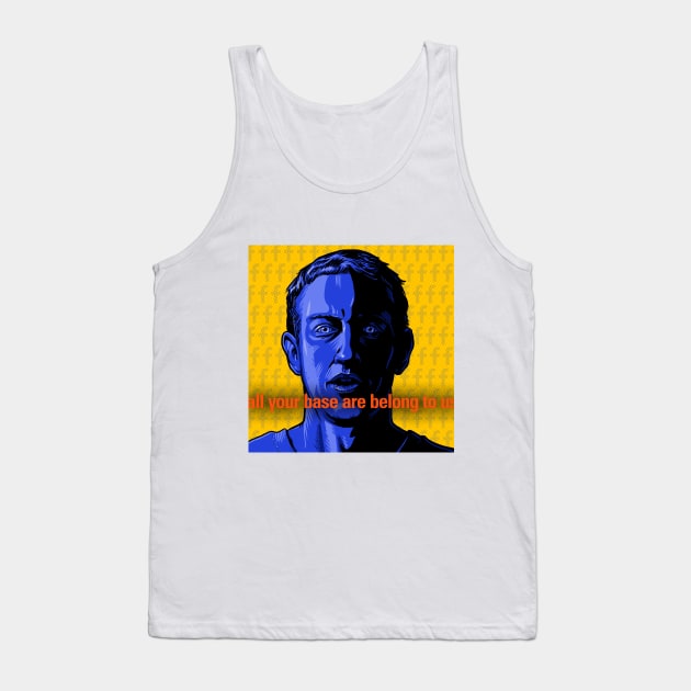 Zuckerburg Tank Top by GuyParsons